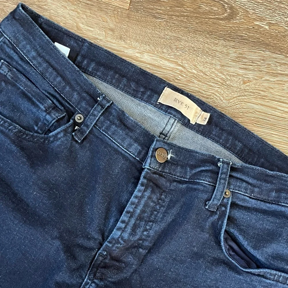 Rye 51 Premium Stretch Straight Leg Dark Olive Wash 34